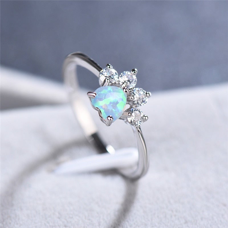 Opal- og Zirconia-ringen