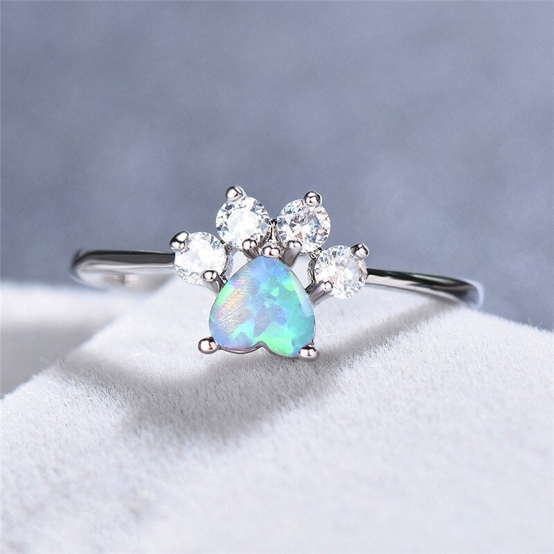 Opal- og Zirconia-ringen