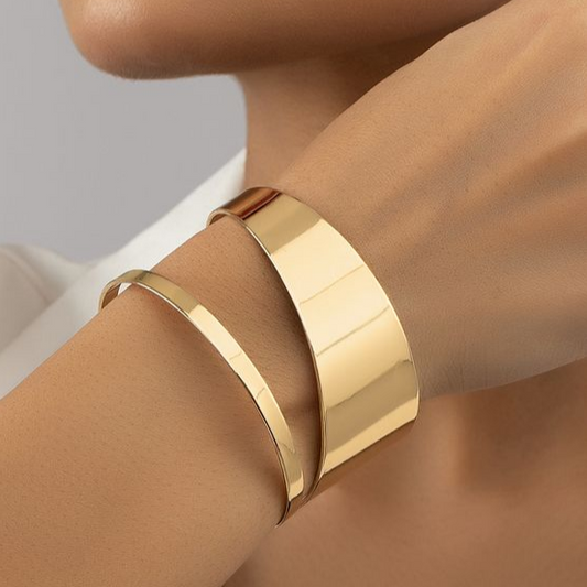 Dobbelt armbånd Elegant Gold